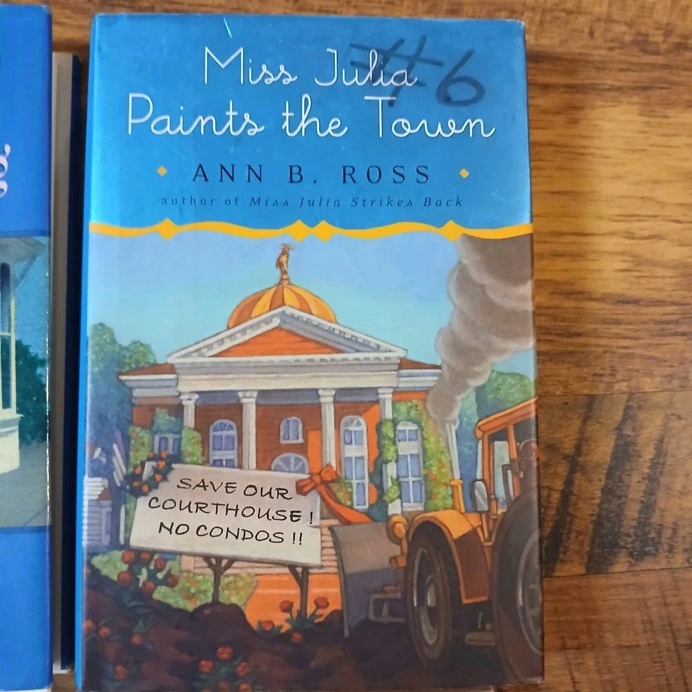 Miss Julia Ann B. Ross Book Lot of 4 Southern Mystery Paperback Very Good READ